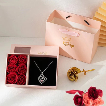 Eternal Rose Gift Box Jewelry Packaging