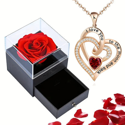 Luxury Zircon Heart Necklace