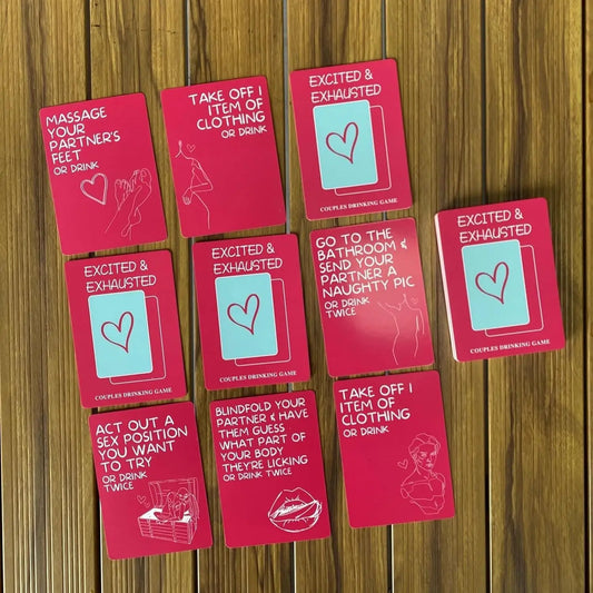 Couples Foreplay Card Game