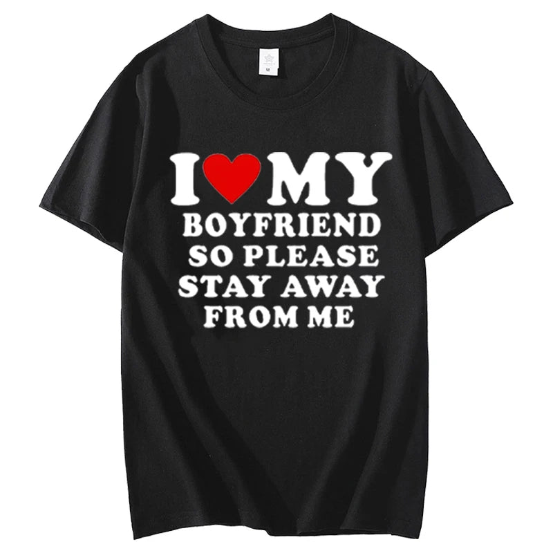 Funny Couple Graphic T-Shirt