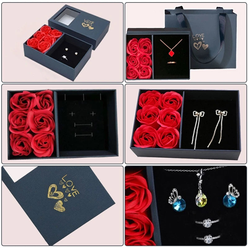 Eternal Rose Gift Box Jewelry Packaging