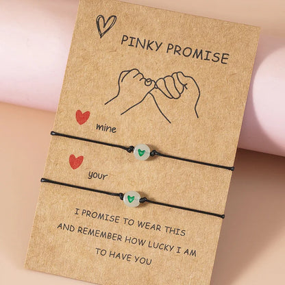 Pinky Promise Luminous Bracelets