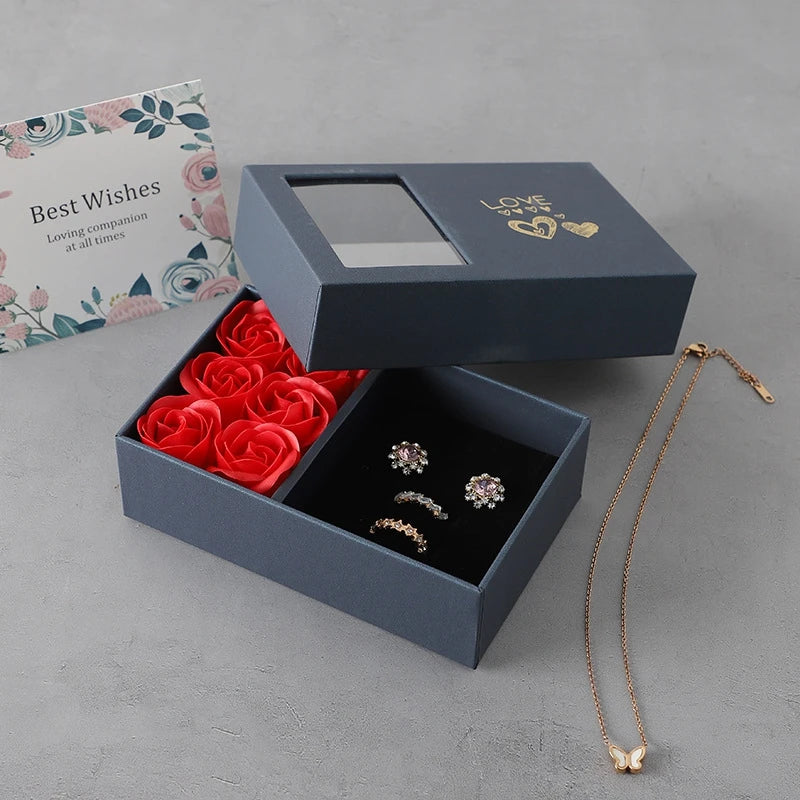 Eternal Rose Gift Box Jewelry Packaging