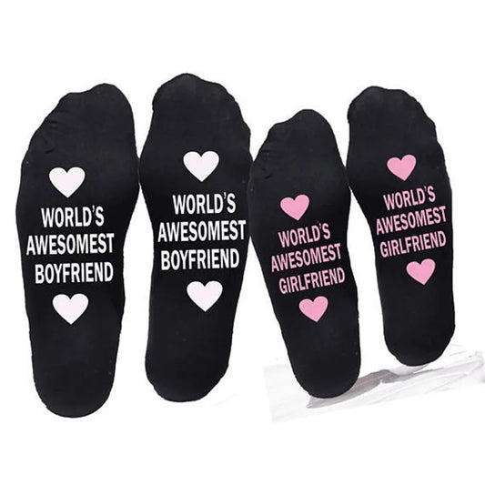 Cotton Ankle Socks Love Gift