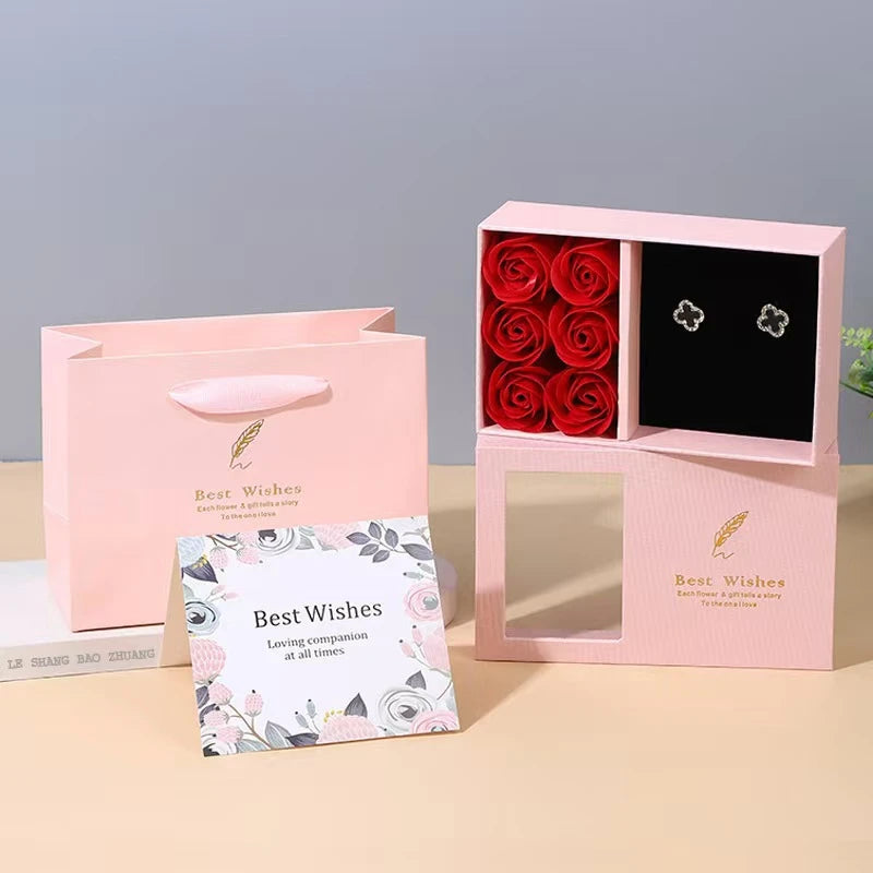 Eternal Rose Gift Box Jewelry Packaging