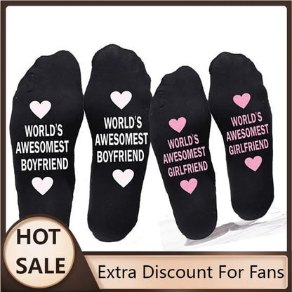 Cotton Ankle Socks Love Gift